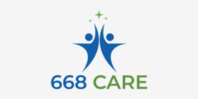 668 Care logo