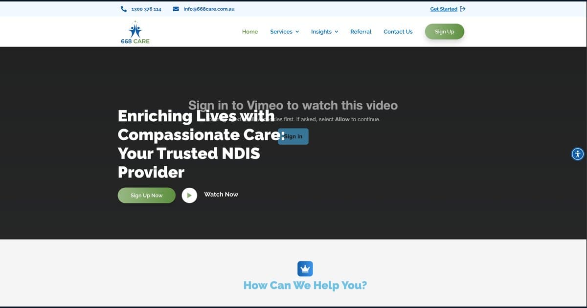 Digital transformation for 668 Care thumbnail