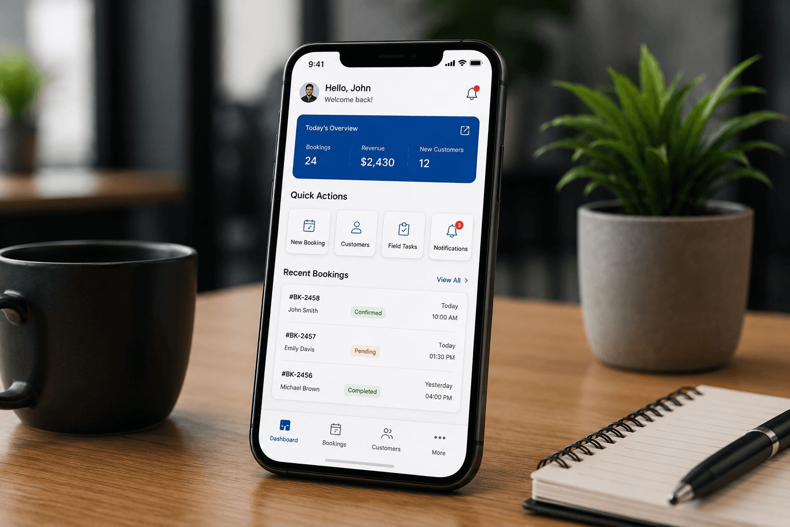 Mobile apps placeholder preview