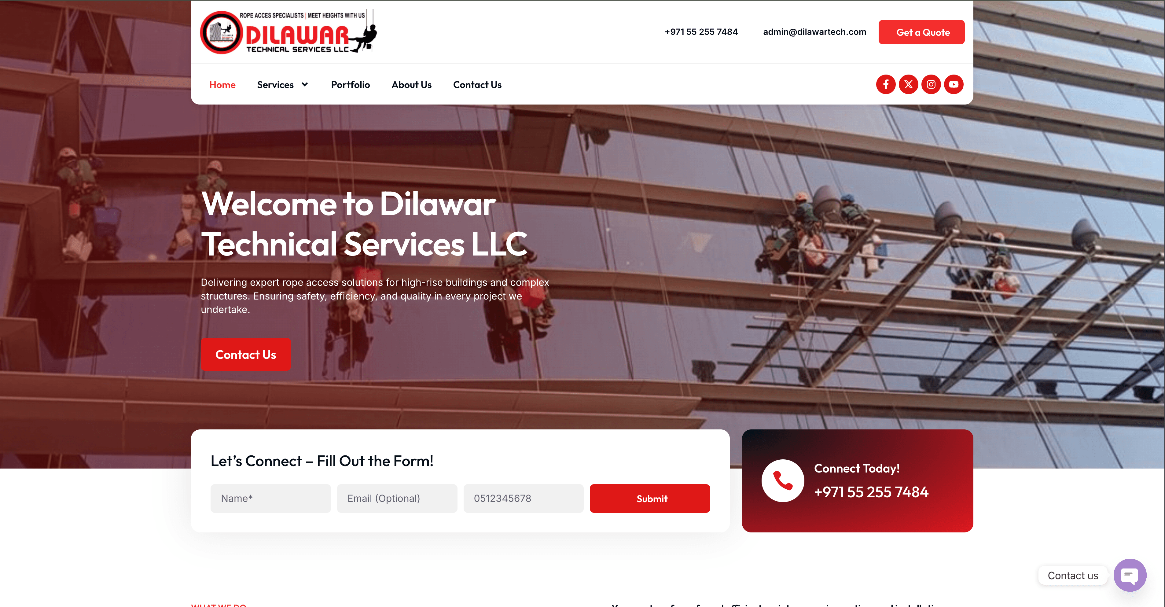Dilawar Tech Technical Services Website Development