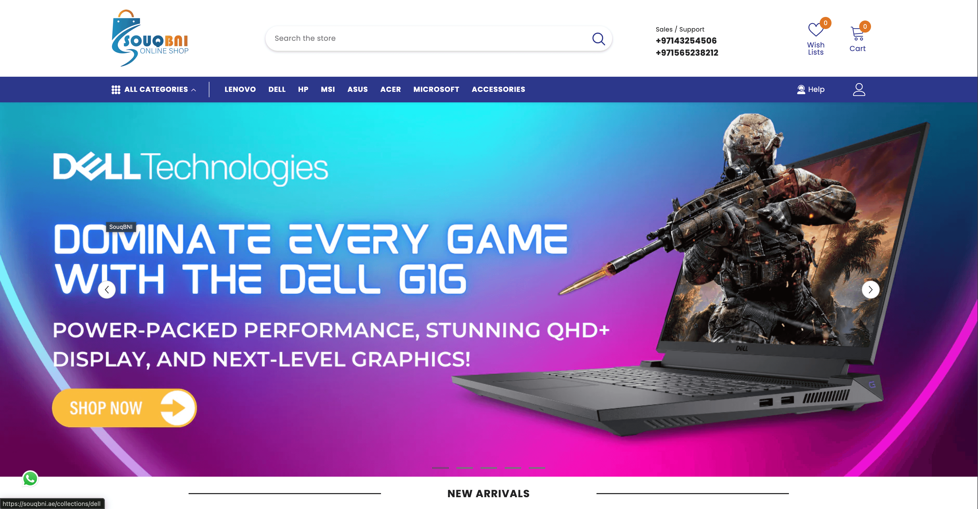 Souq BNI eCommerce Website Development