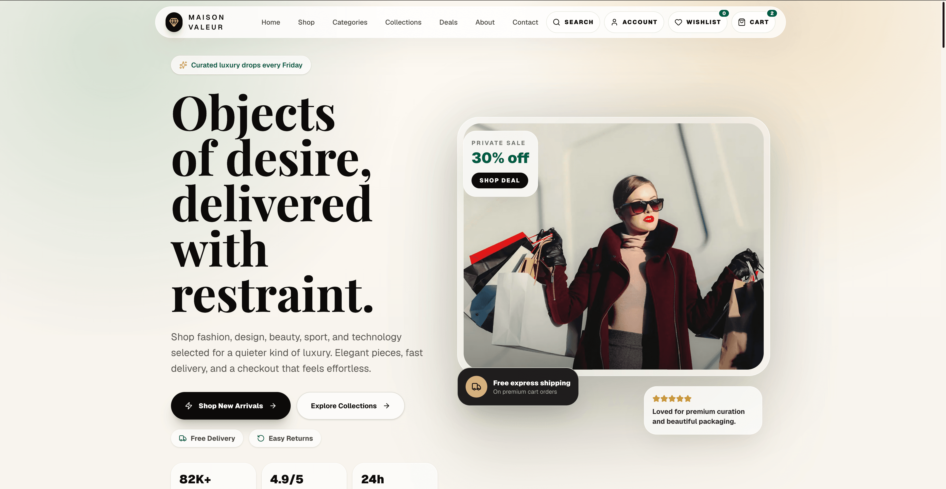 Maison Valeur Ecommerce Development