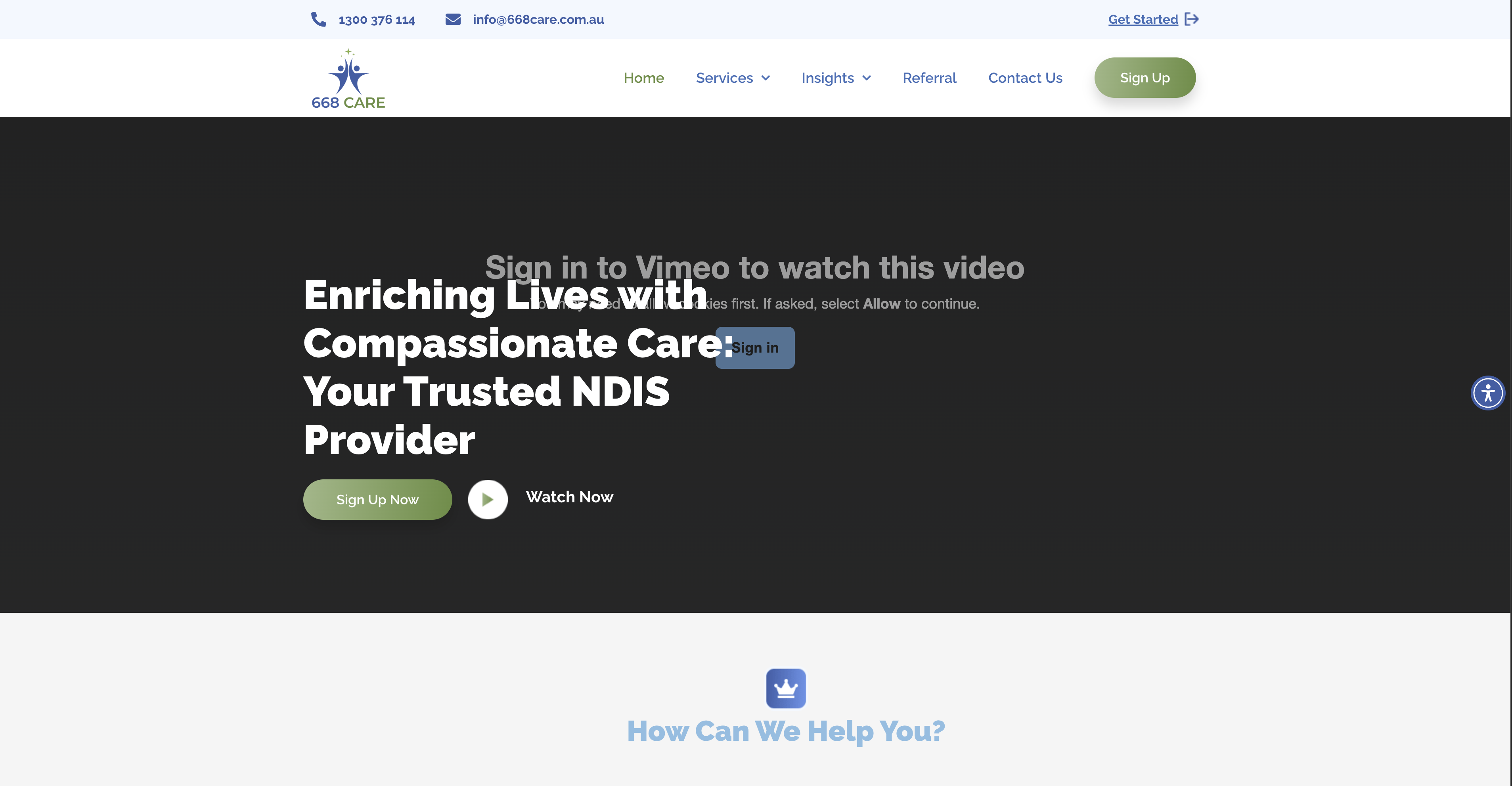 Digital transformation for 668 Care project visual